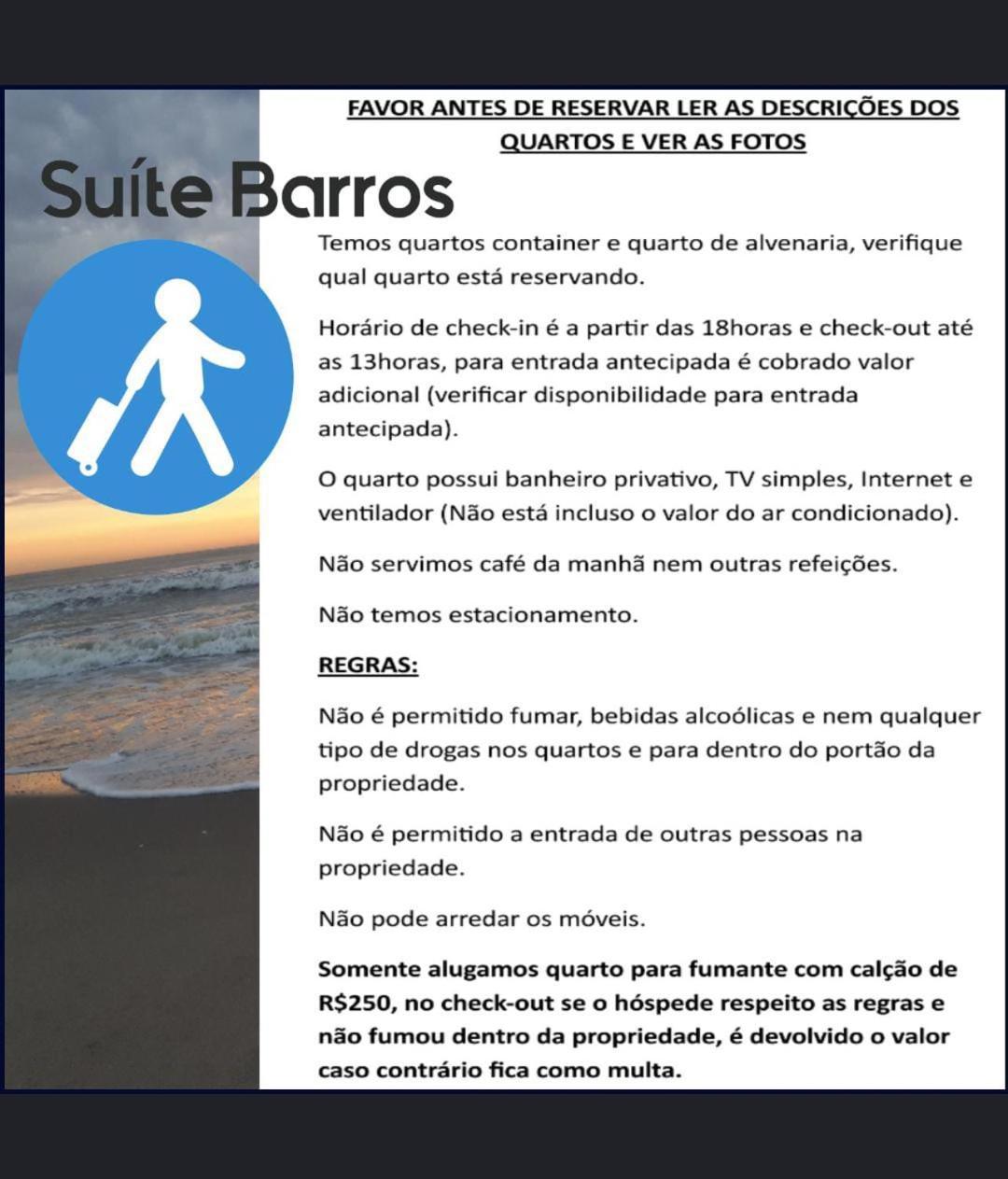 Suíte Barros Navegantes Exterior foto